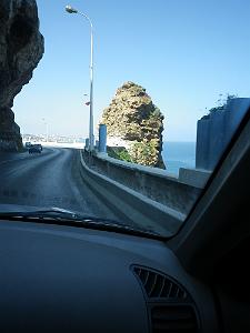 1732 le rocher de la vieille vu de la corniche oranaise 